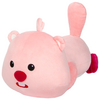 엎드린 잔망루피 봉제 인형 30cm, 핑크, 1개, 23cm