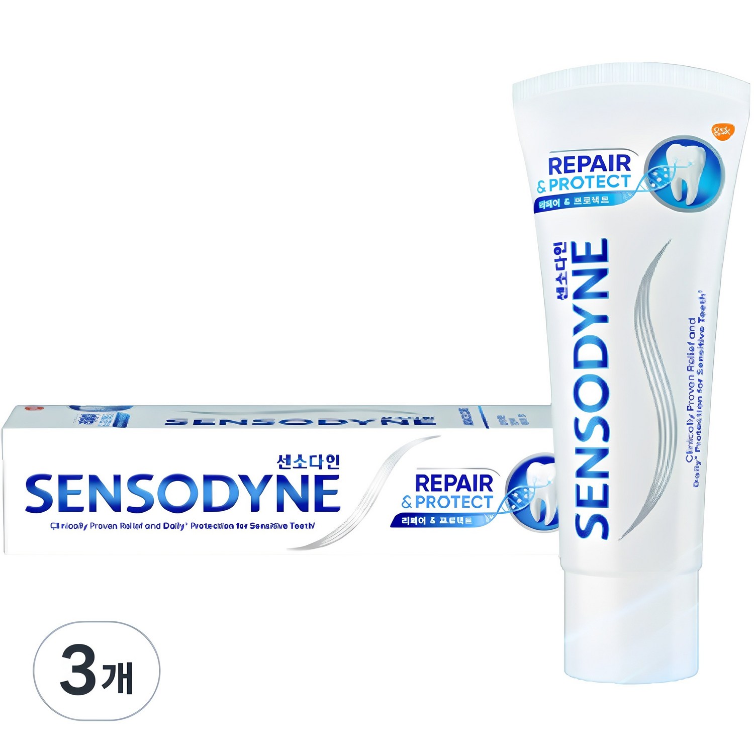 센소다인 리페어 앤 프로텍트 치약, 당신의 치아를 지키는 힘 센소다인리페어앤프로텍트