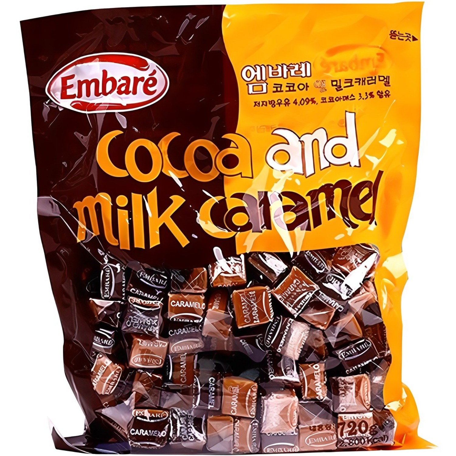 엠바레 코코아 앤 밀크 캐러멜, 2개