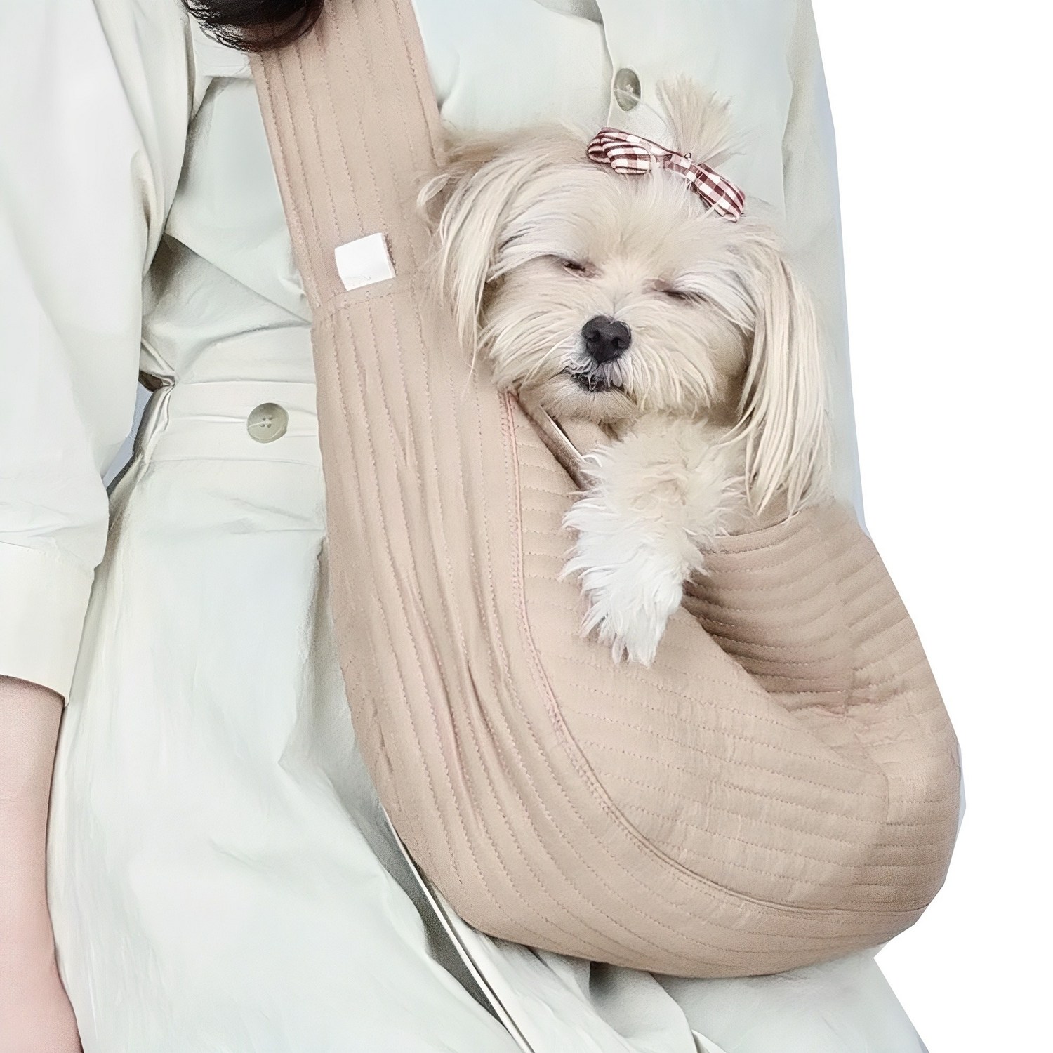 난펫 강아지 포대기 슬링백 리뷰 강아지슬링백