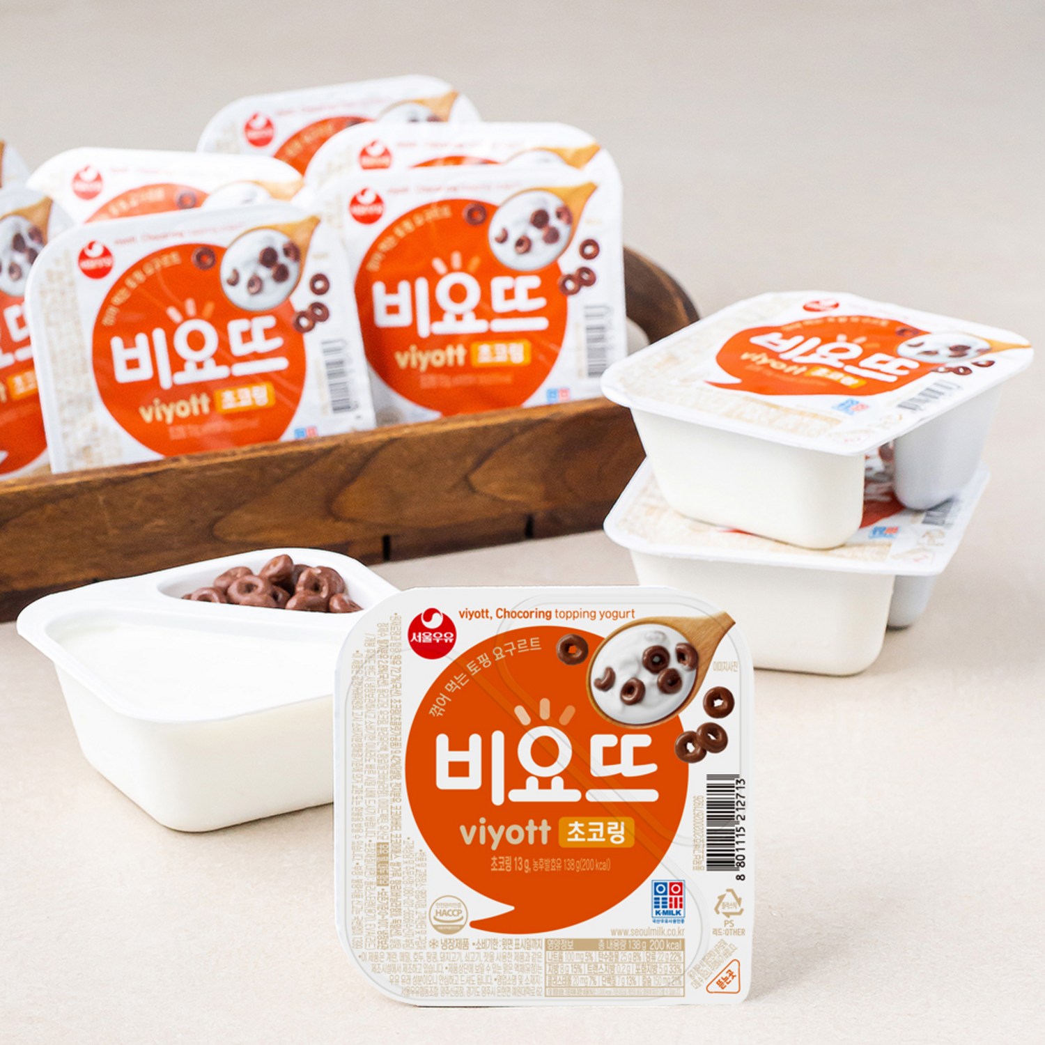 서울우유 비요뜨 초코링 요거트, 달콤한 조화의 쾌감 비요뜨