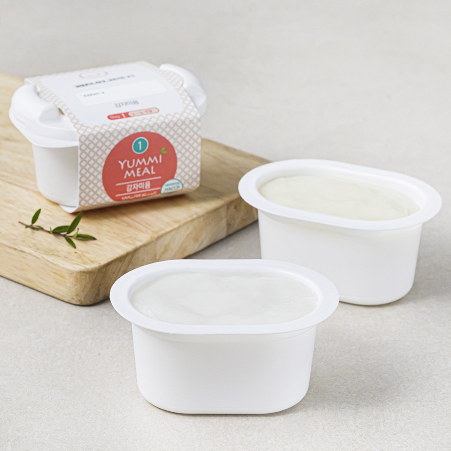 얌이밀 만4~6개월 쌀미음 100g + 감자미음 100g + 고구마미음 100g A세트, 1세트 - 수제/배달 | 쿠팡