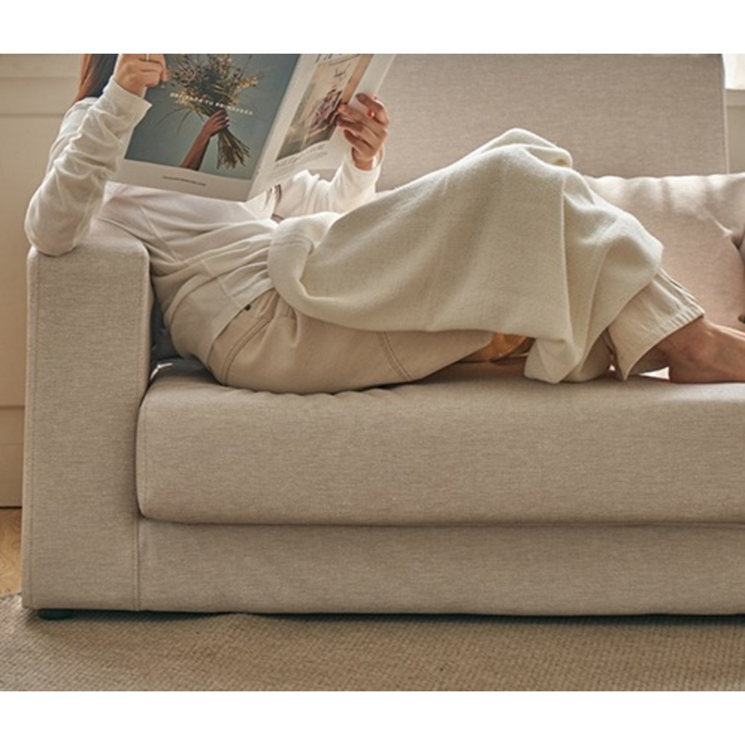 다용도로 활용 가능한 접이식 소파베드