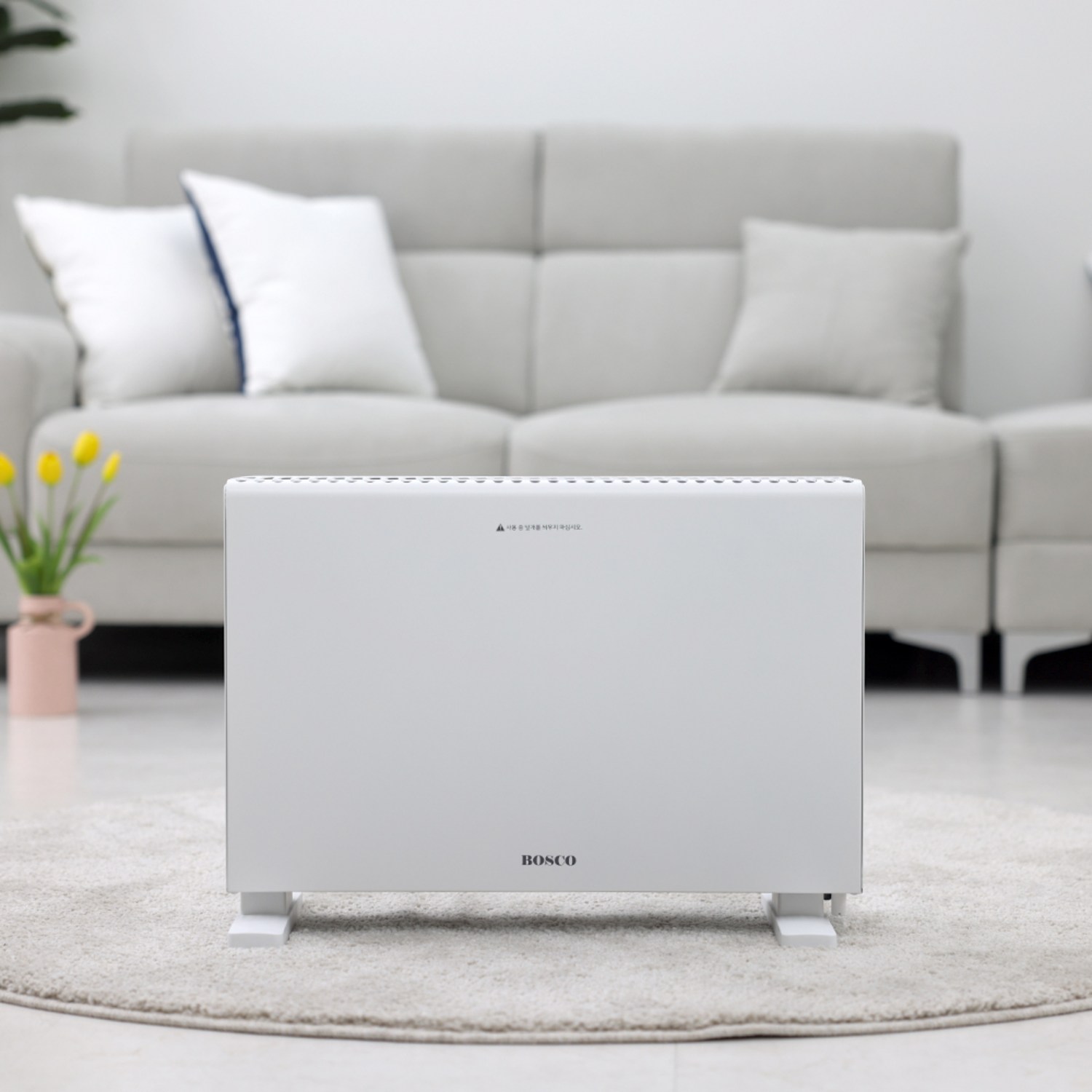 스마트한 온기로 채우는 겨울, 보스코 컨벡션 히터로 따뜻하고 안전하게