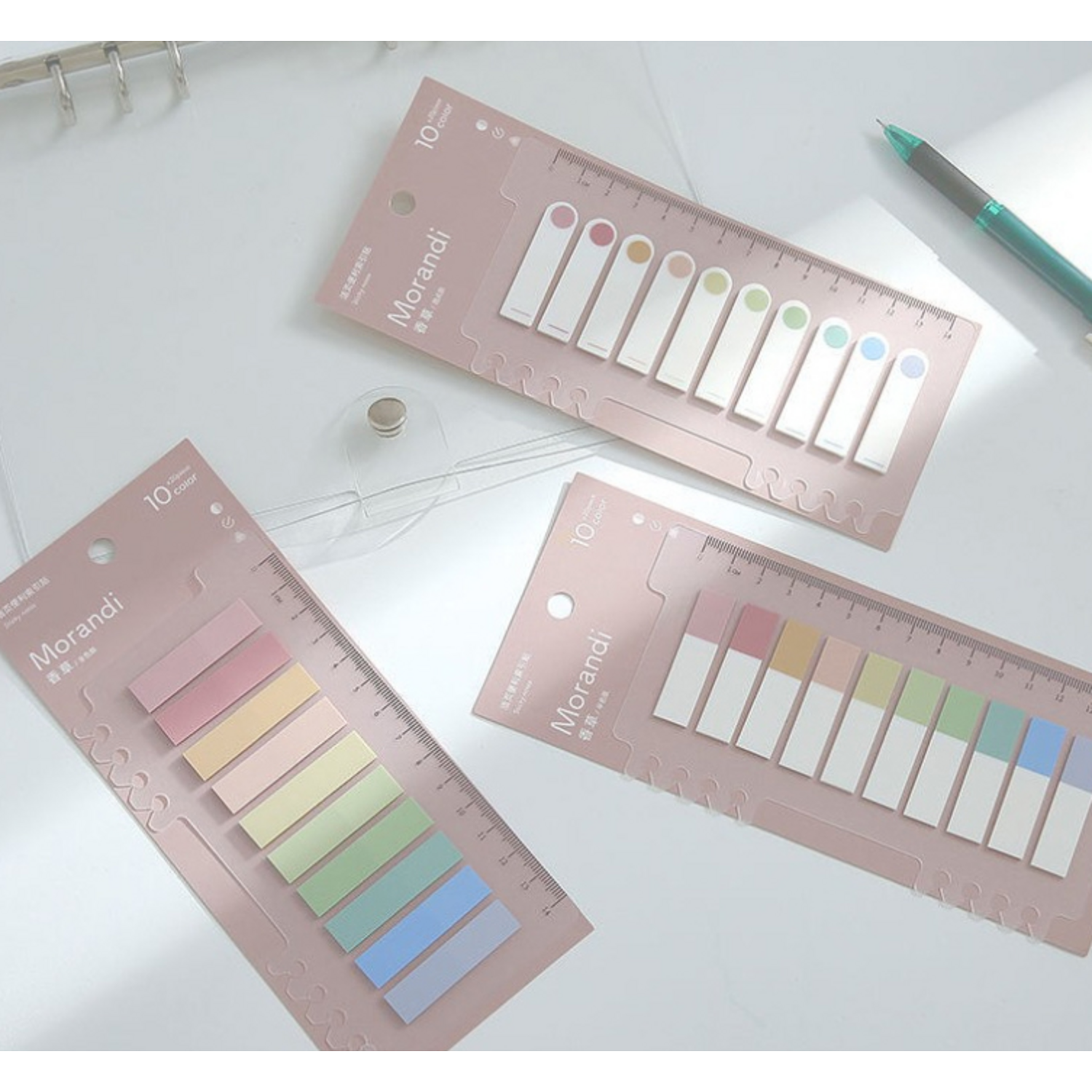 다채로운 인덱스 스티커로 책 읽기를 더욱 편리하게