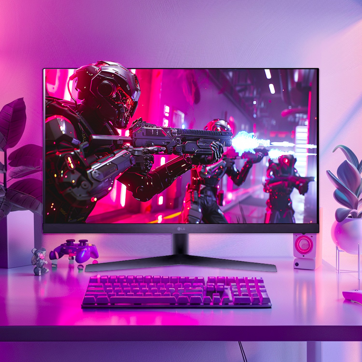 빠르고 선명하고 몰입적인 게임 경험을 위한 LG전자의 울트라기어 게이밍모니터
