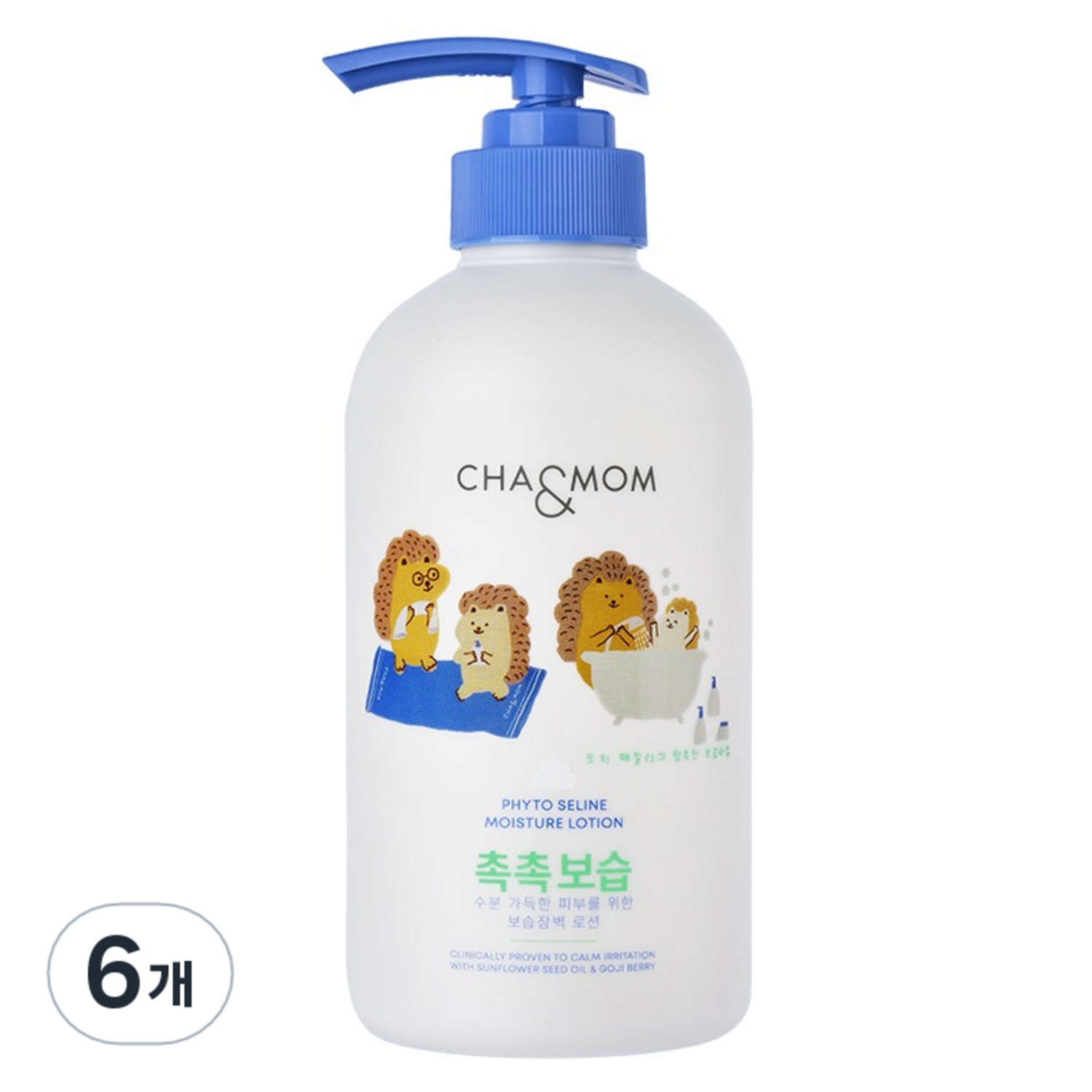 차앤맘 피토세린 모이스처 로션, 500ml, 6개