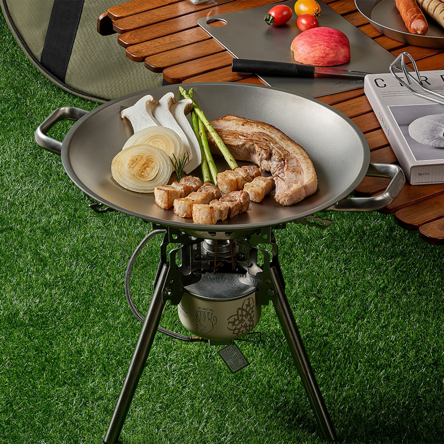 프리미엄 요리 경험을 선사하는 인덕션 그리들