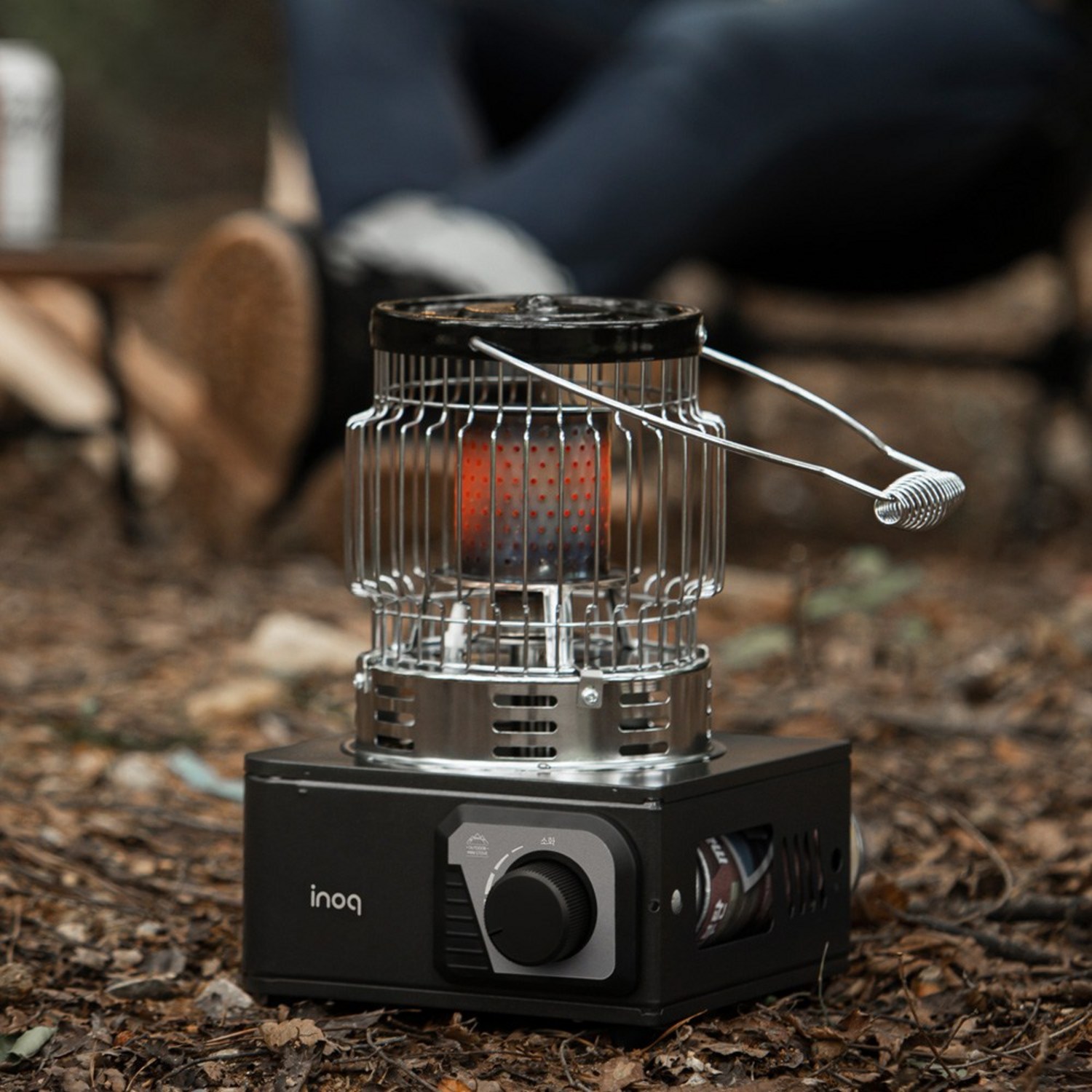 작지만 강렬한 온기, Inoq 휴대용 가스난로로 겨울 추위를 녹이세요!