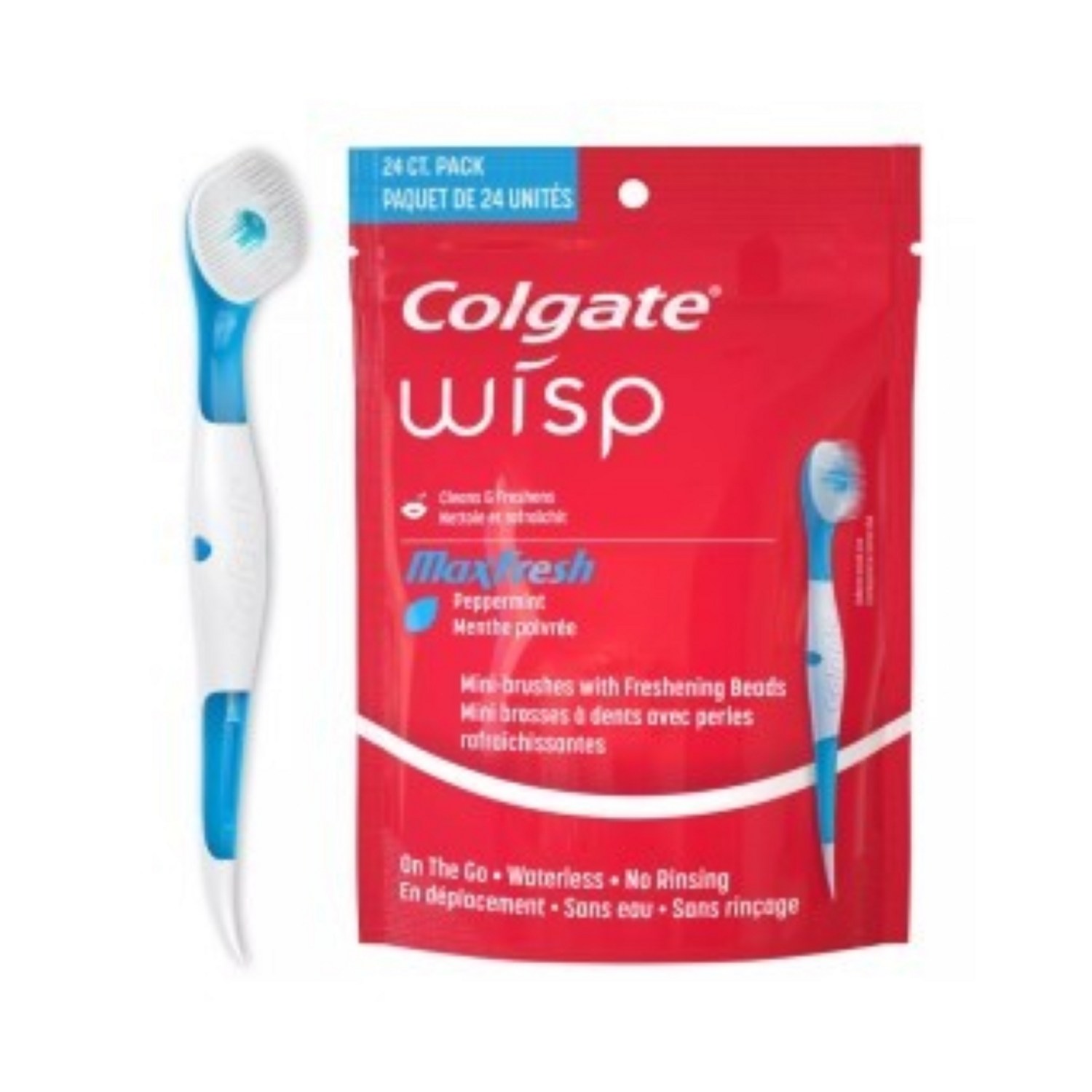 내일도착 보장! 맥스 프레쉬 콜게이트 위스프 일회용 칫솔 휴대용칫솔