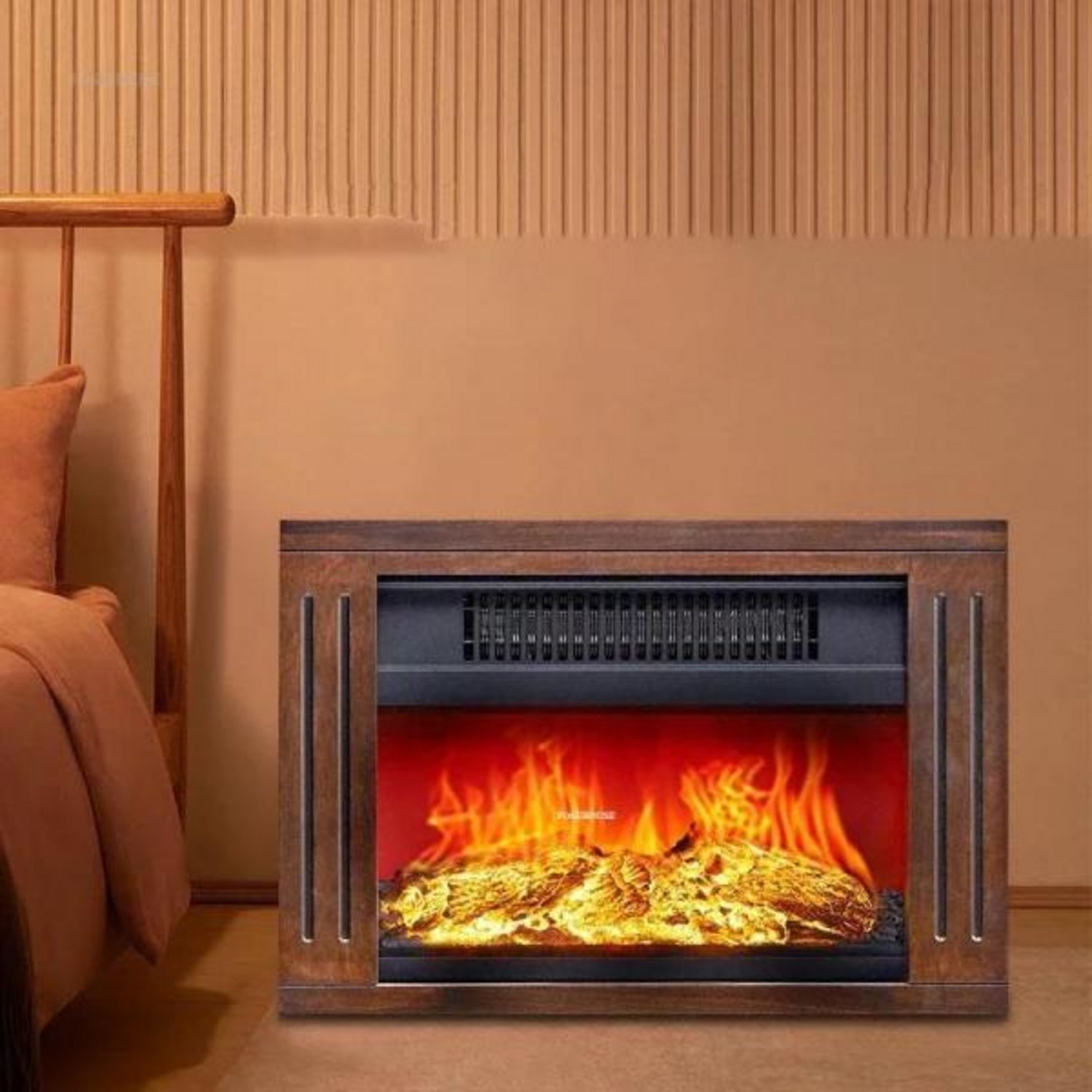 따뜻함과 낭만이 피어나는 공간, 실내 히터 벽난로 N