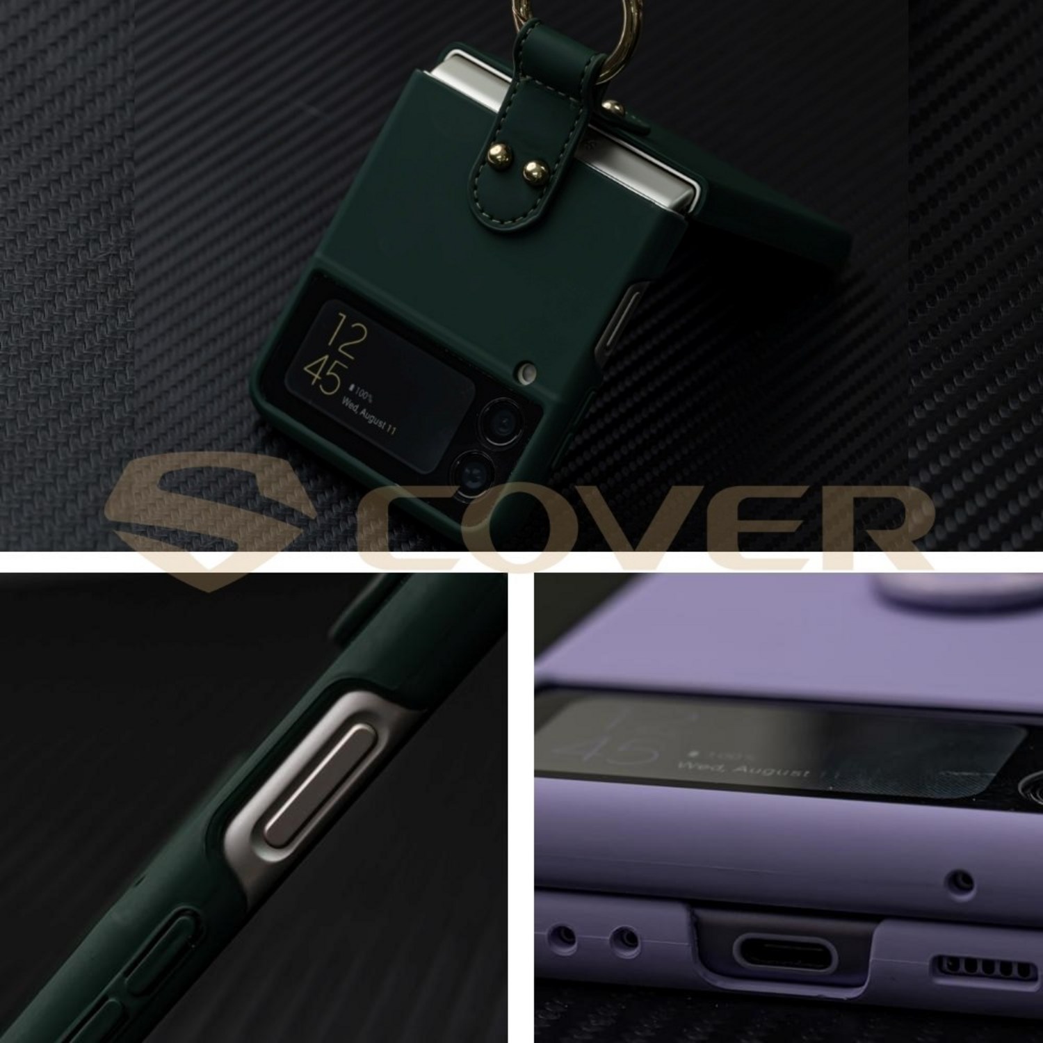 프리미엄 수준의 디자인과 기능성을 갖춘 합리적인 가격의 갤럭시Z플립3 케이스