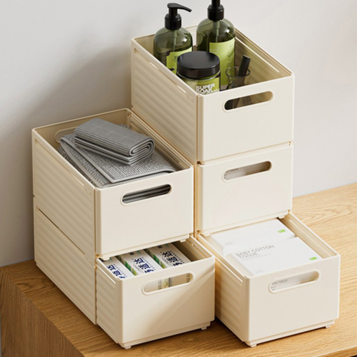 리빙킹 접이식 슬라이딩 수납함으로 마법같은 공간을 창조하세요!