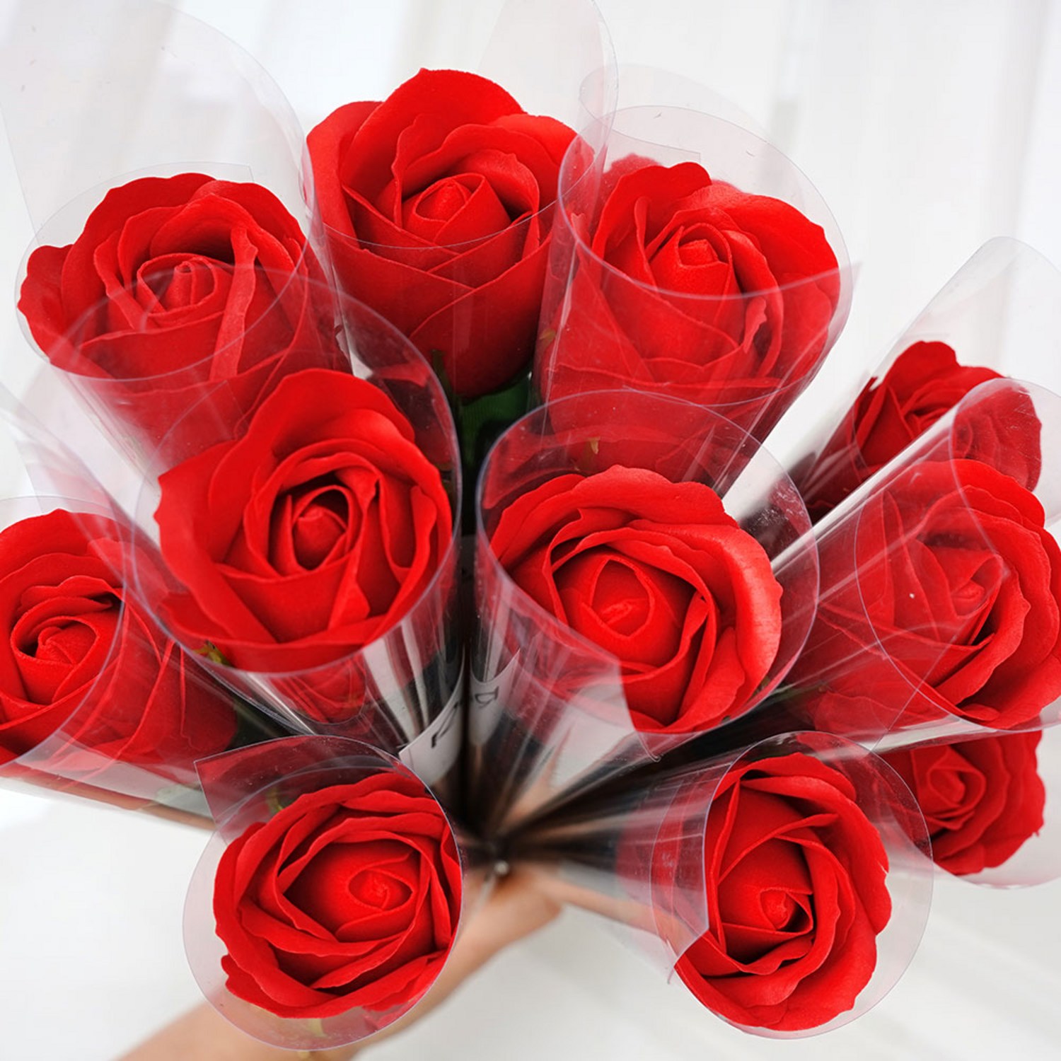 포포팬시 크라프트 비누장미꽃: 가정과 특별한 행사에 우아함과 향기를 더합니다.