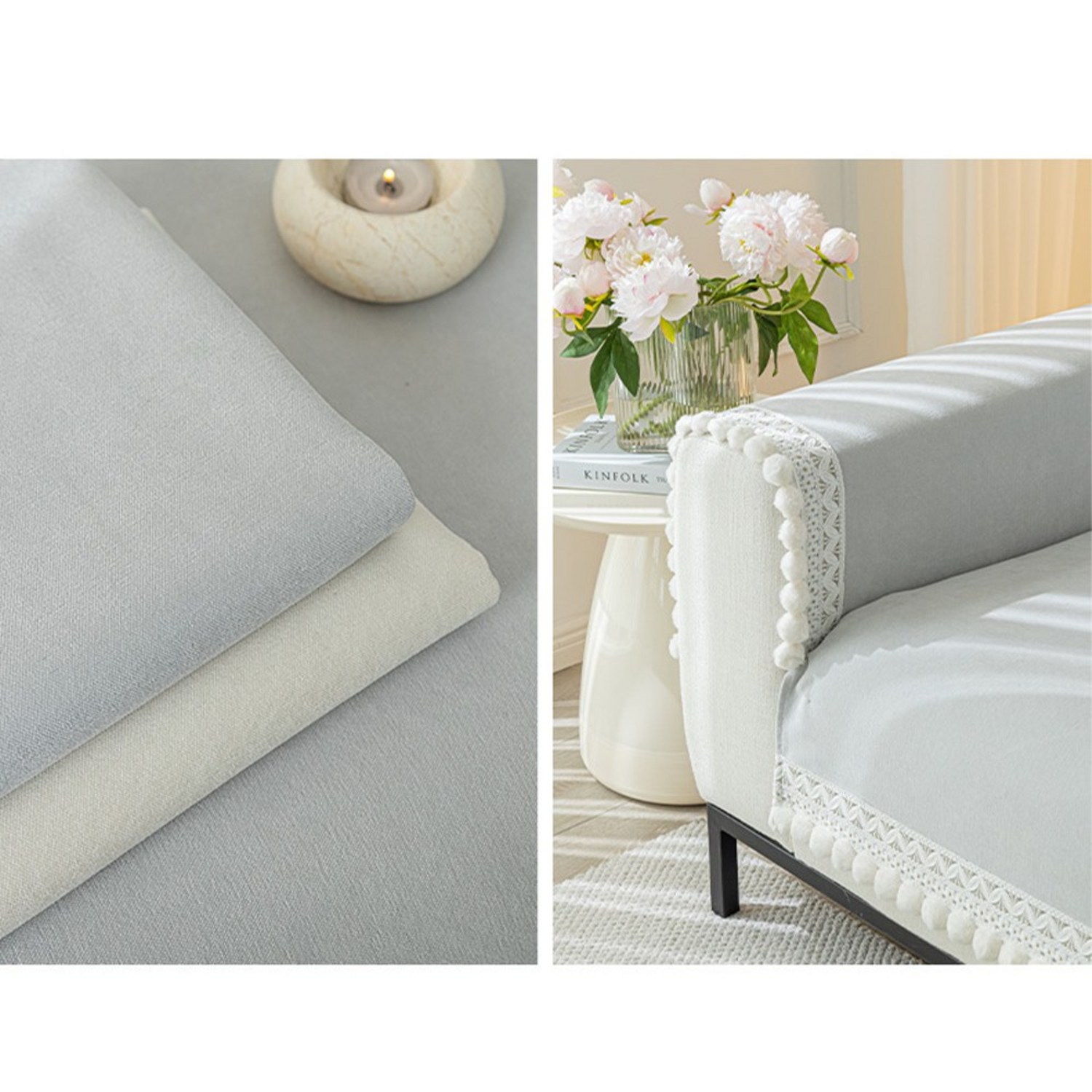 섬세한 아름다움으로 완성하는 사계절의 안락함