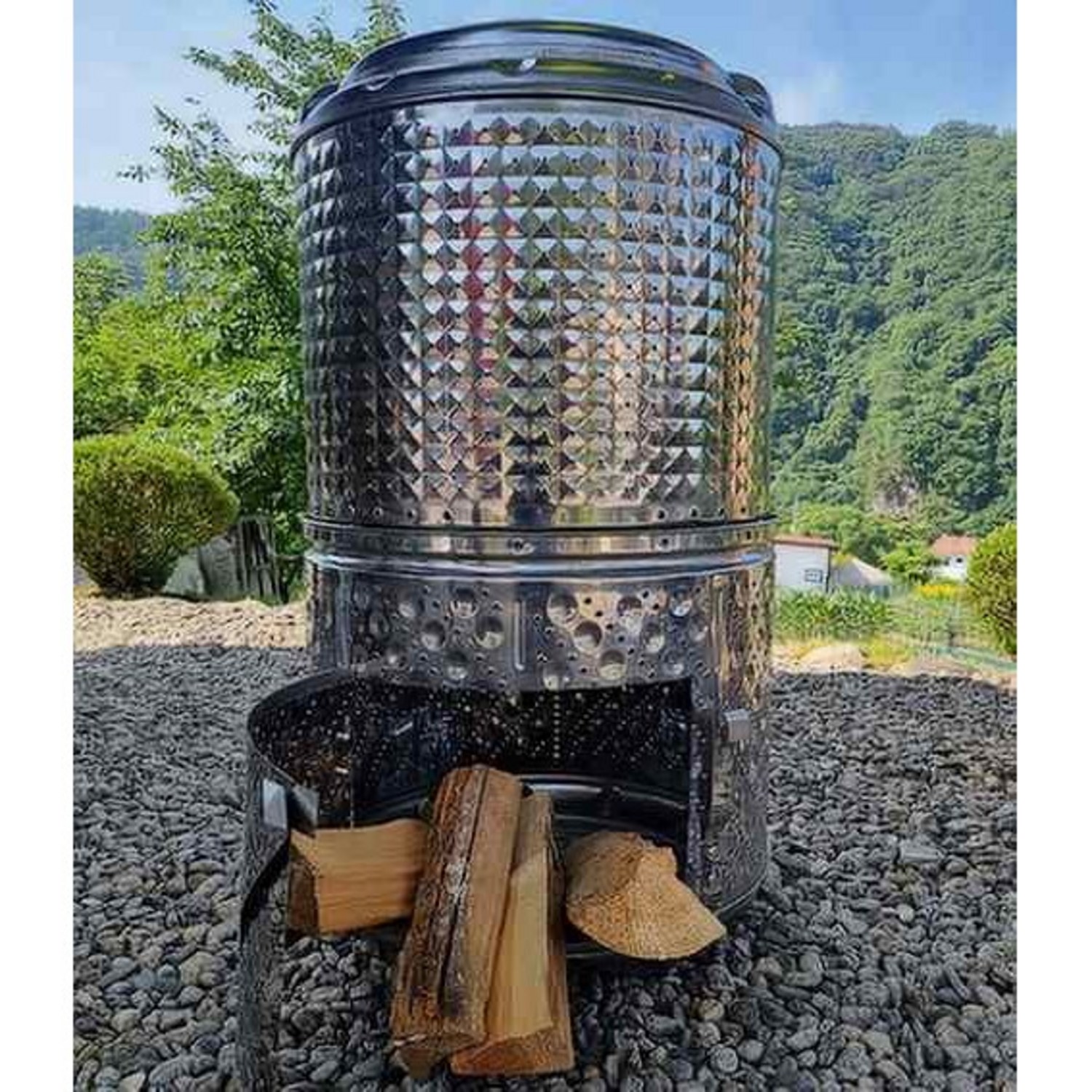 따뜻한 겨울밤을 위한 낭만적인 선택, 화이트 스텐 소각로