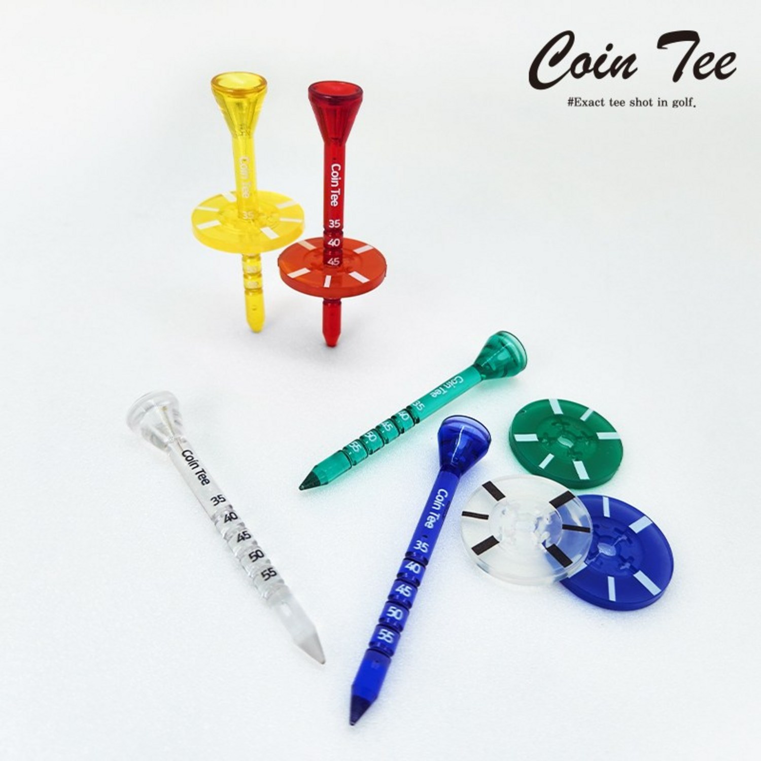 쿨샷 코인티 골프티꽂이 – 여름 라운딩의 필수 아이템