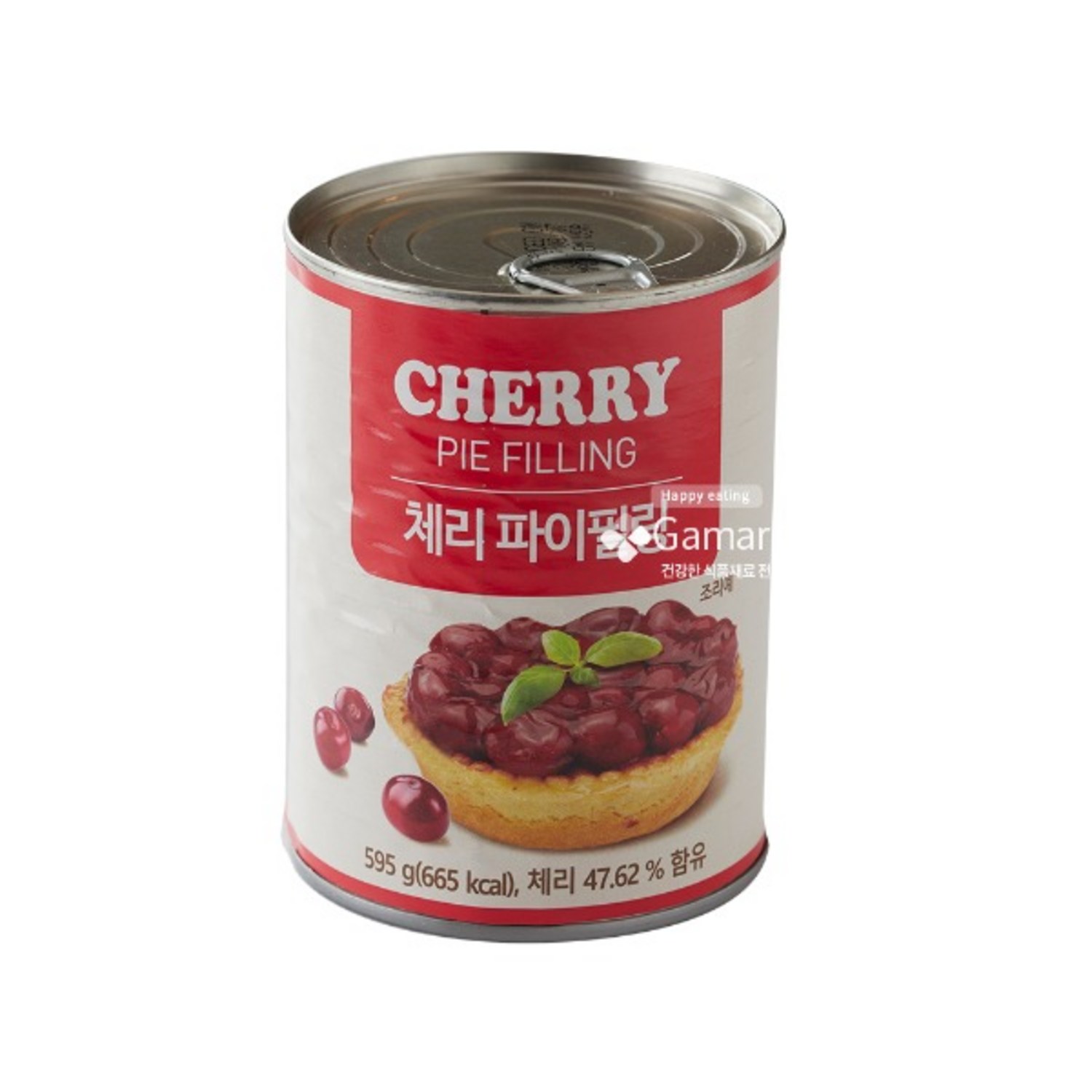 버넷 체리 파이필링 595g, 1개