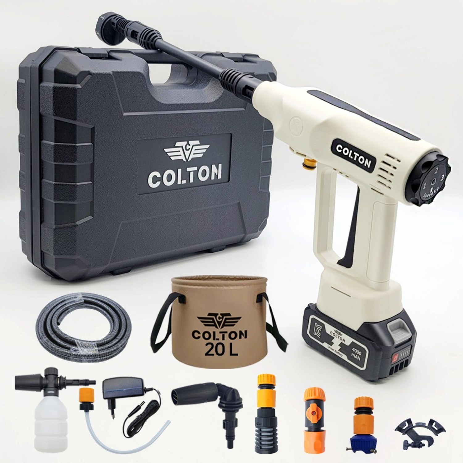 콜튼 무선 고압세척기: 세차의 혁신을 만나다 무선고압세척기