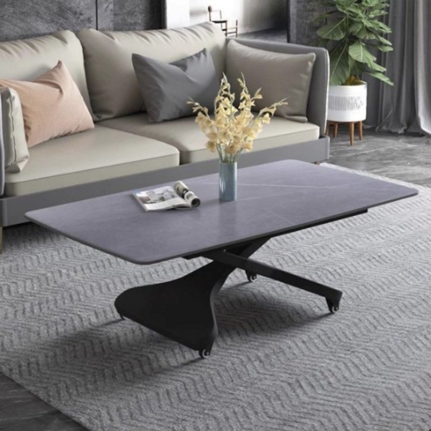 공간 활용 만렙! 높이조절 리프트 테이블, 당신의 삶을 바꾸는 마법!