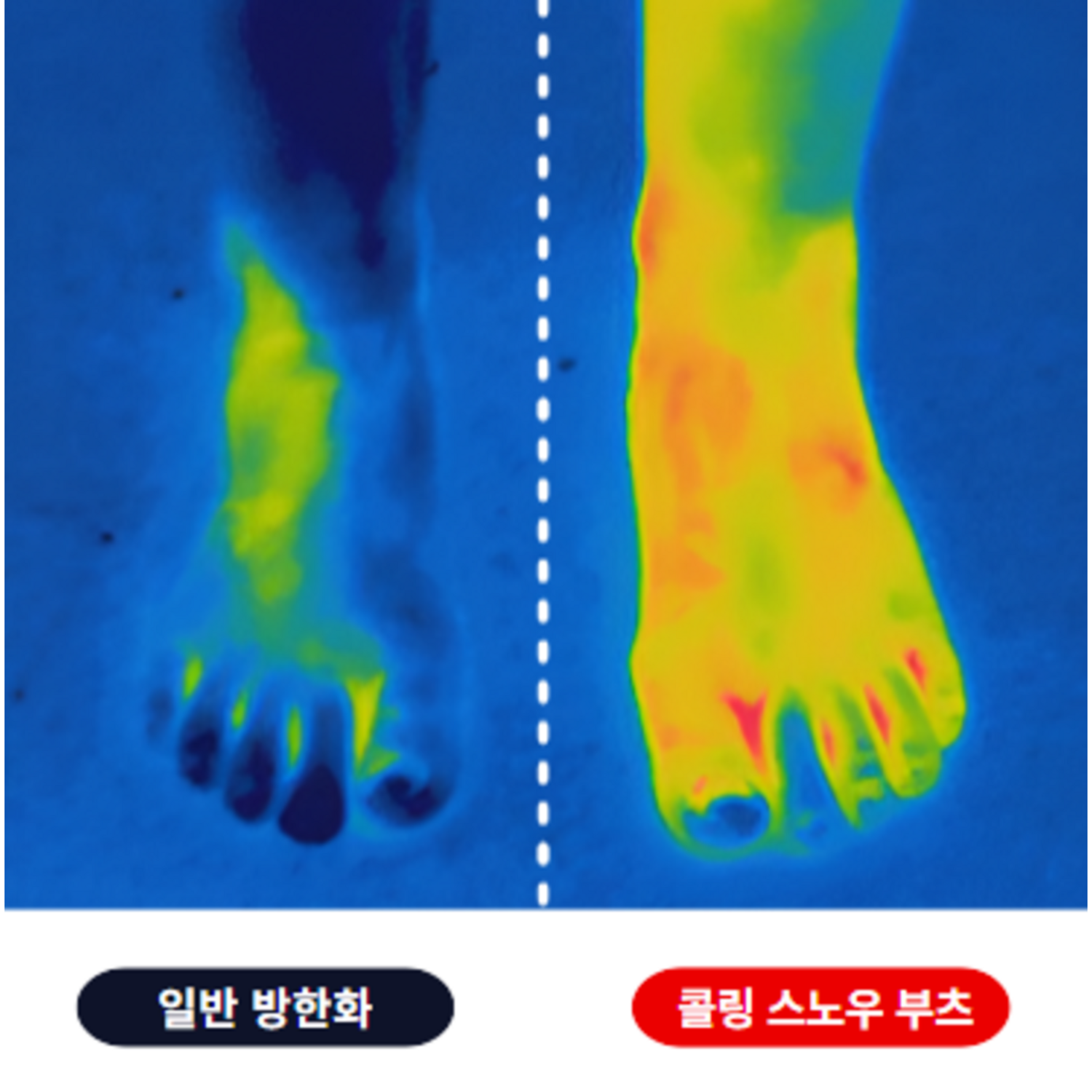 겨울의 추위로부터 발을 지켜주는 콜링 방한화: 보온성과 방수성을 갖춘 필수품