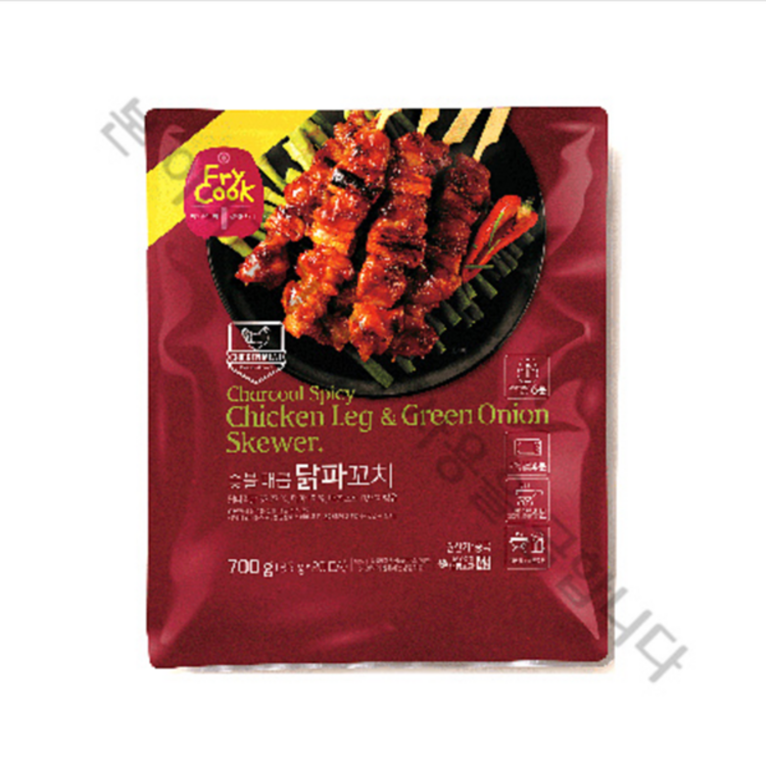 소디프 숯불매콤 닭파꼬치 (35g x 20입 700g) - 닭꼬치 | 쿠팡