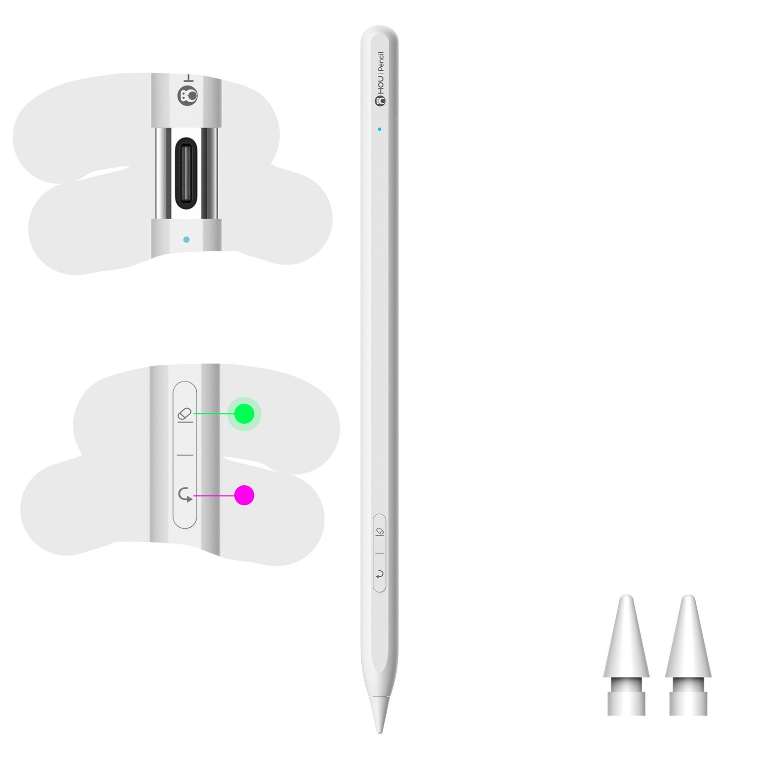 HOU iPad 호환 펜슬: Apple Pencil 대안을 찾는 이들에게 완벽한 선택