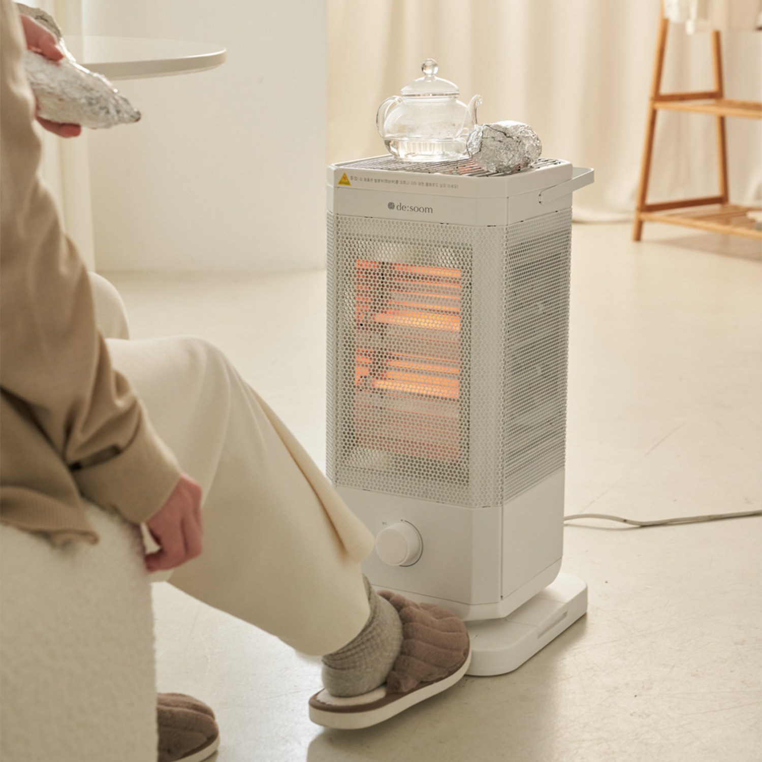 뜨숨 오방난로 DE-001: 따스함으로 채우는 겨울, 안전하고 효율적인 난방 솔루션