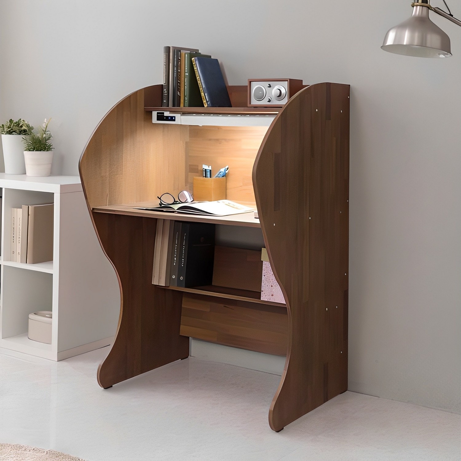 집중력을 높여주는 히든가구 모드니 D.I.Y 집중력책상 독서실책상