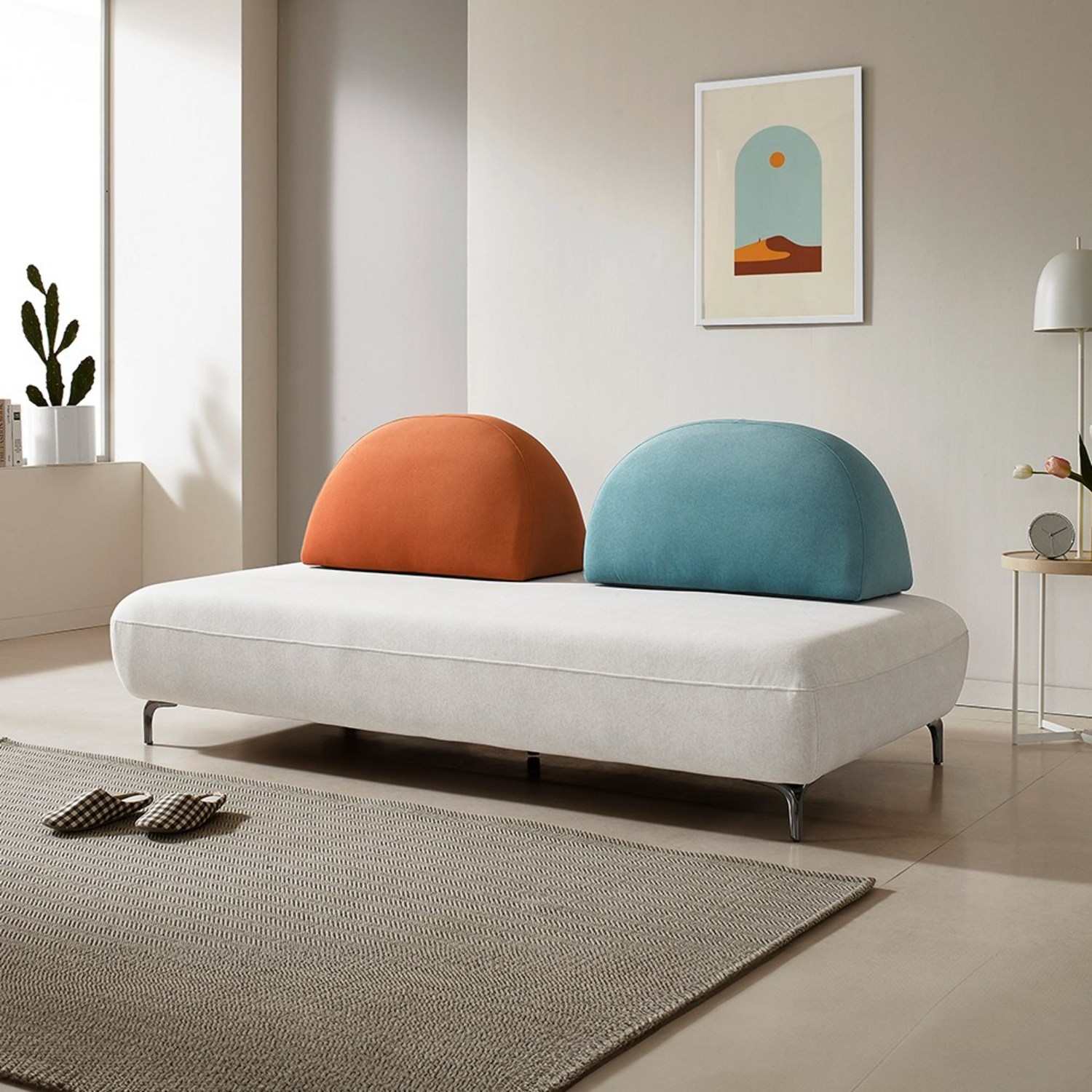 폭신함과 실용성을 모두 갖춘 루패밀리 오슬로 소파베드로 공간을 아늑하게!