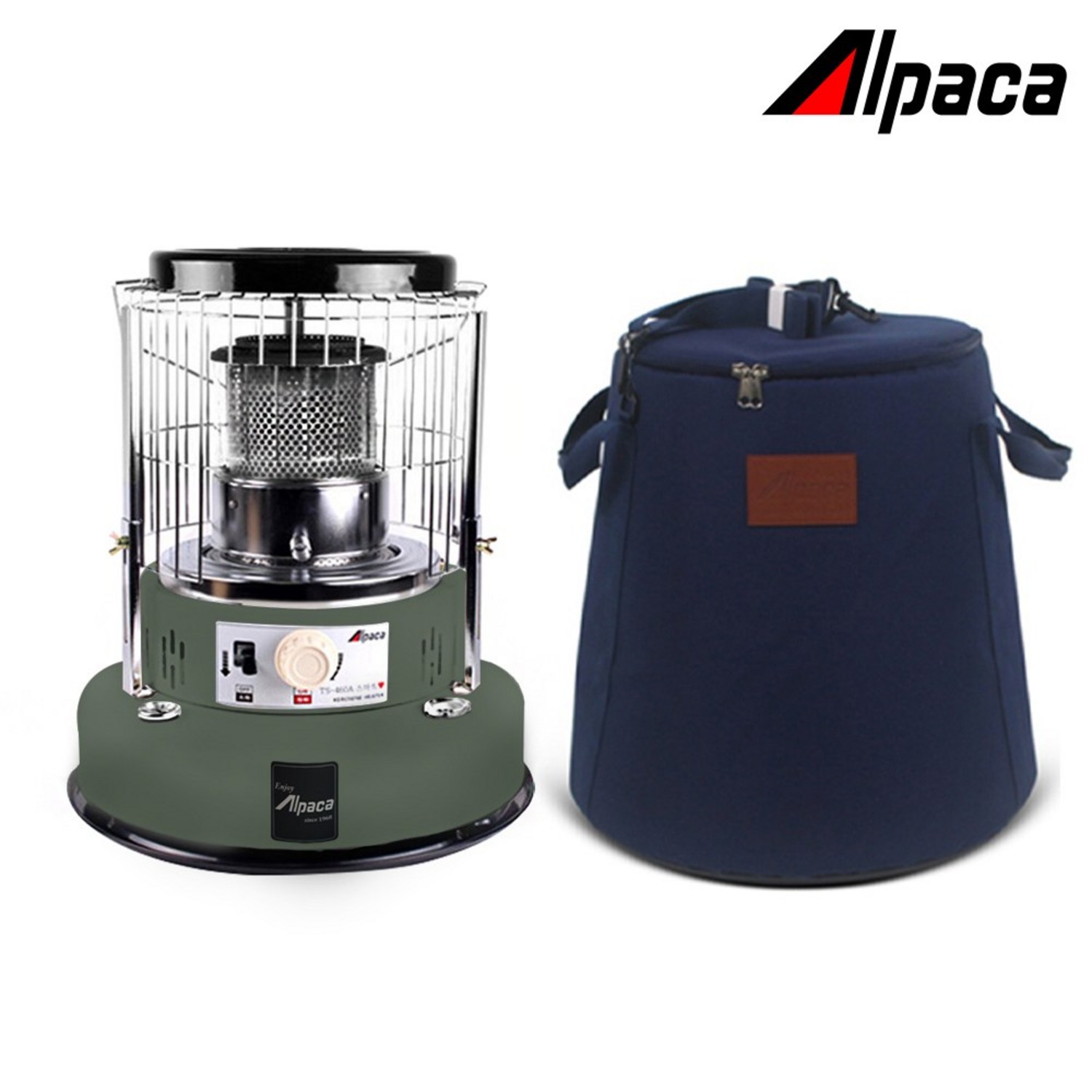 알파카 석유 난로 캠프그린에디션: 따스함으로 캠핑의 밤을 물들이다