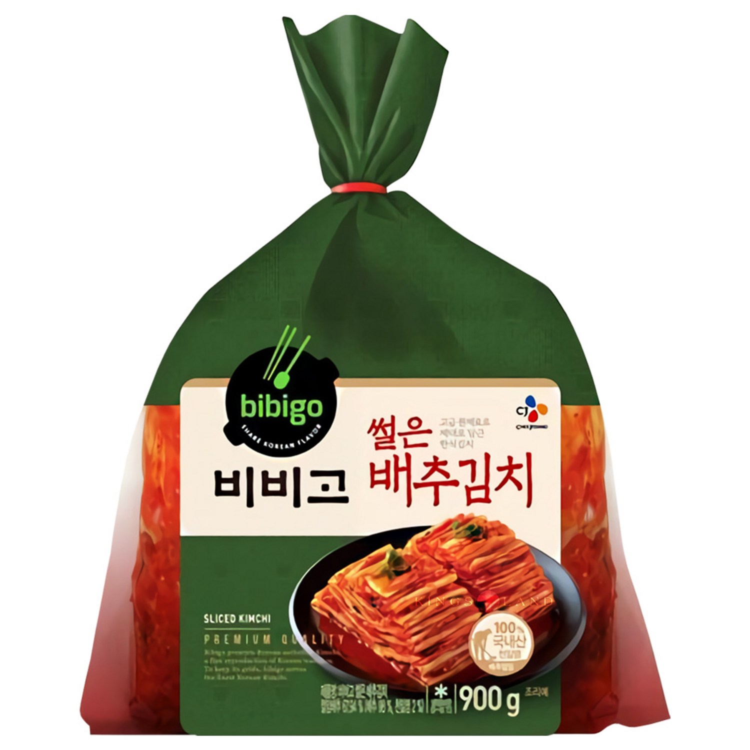 비비고 썰은 배추김치, 100g, 10개