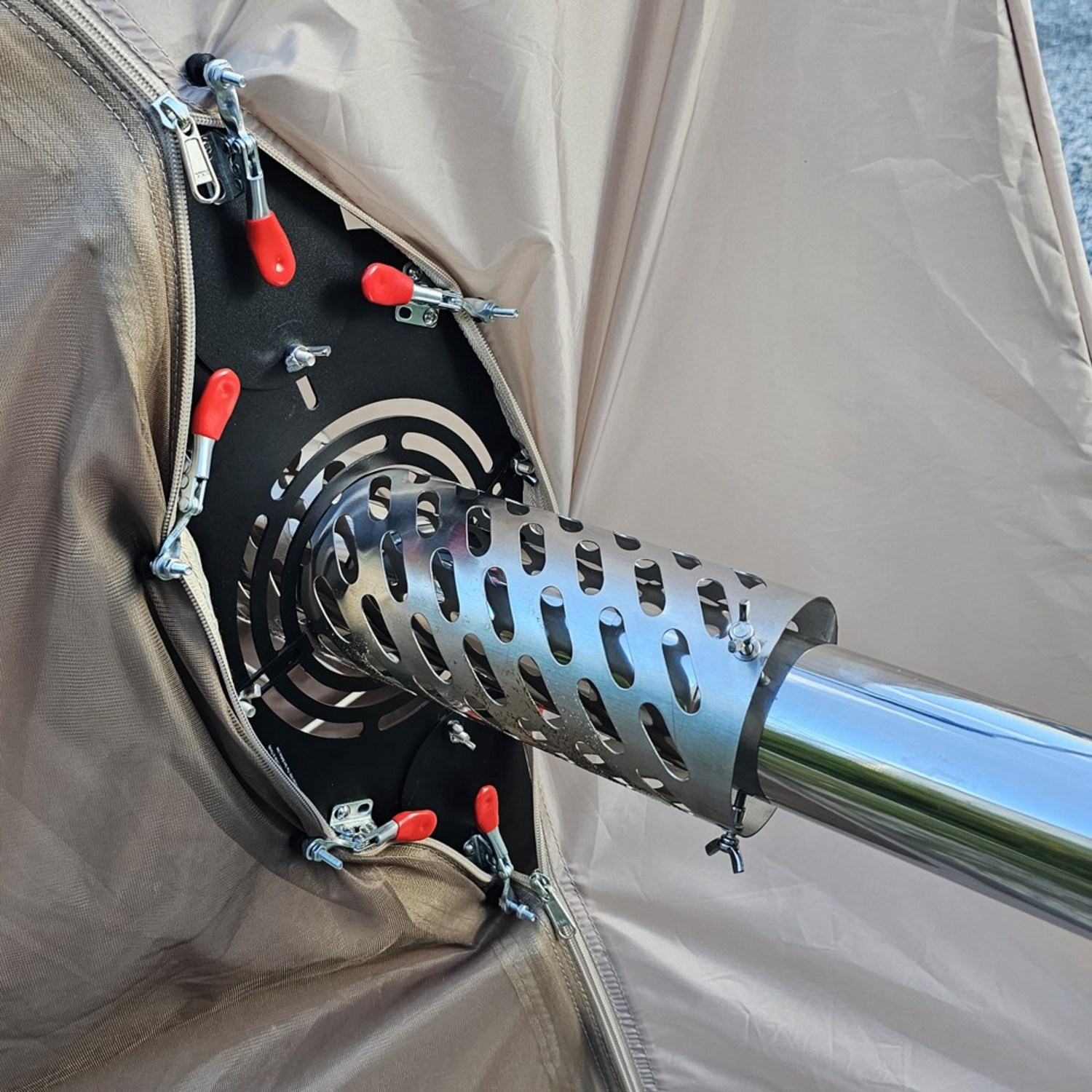 아웃도어웍스 텐트홀잭: 안전하고 따뜻한 겨울 캠핑의 완성