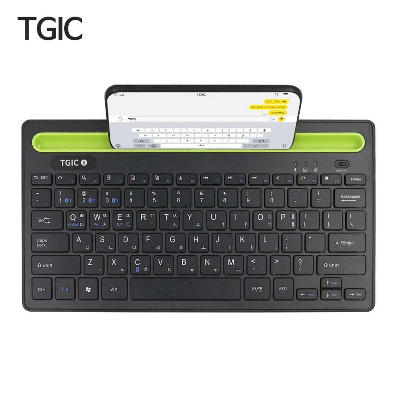 TGIC TGC-BK380 블루투스 미니 키보드 리뷰 블랙무선키보드