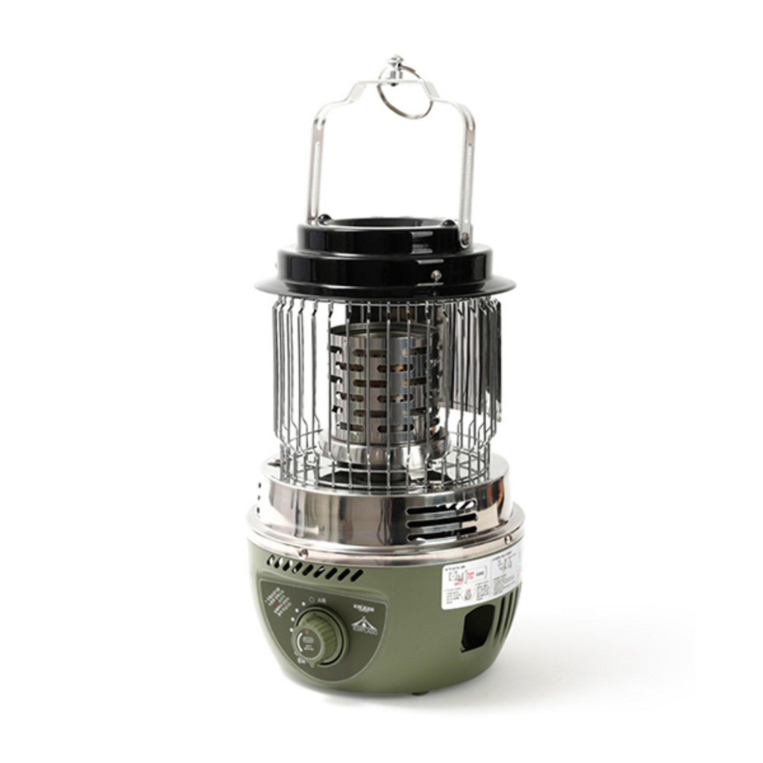 카키 그린의 따스함으로 채우는 아웃도어, 휴앤봇 캠핑 가스히터