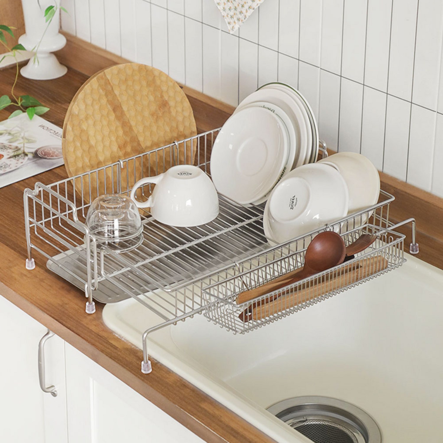 MR 슬림핏 식기건조대로 좁은 주방을 넓고 쾌적하게!