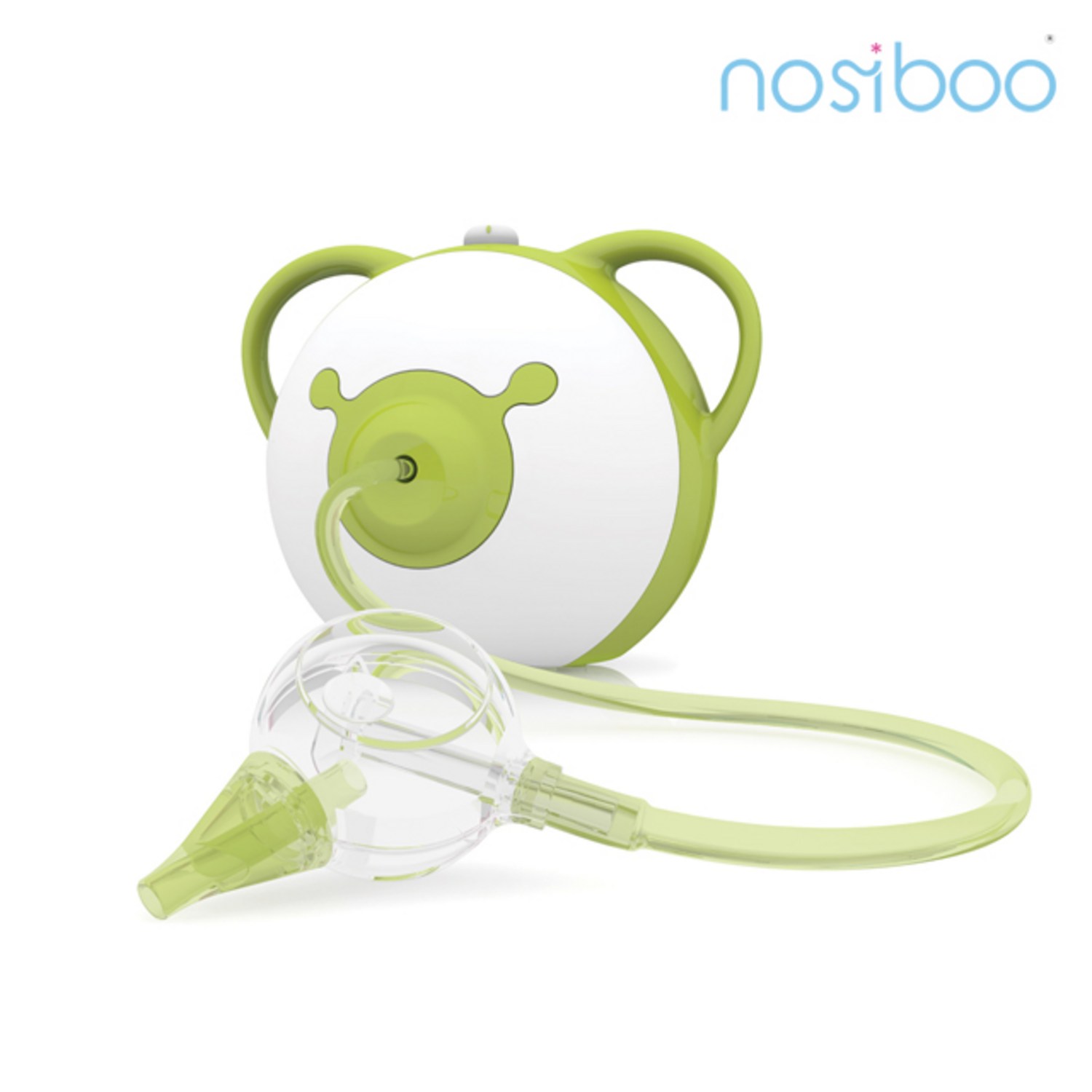 아기의 콧물을 안전하고 효과적으로 제거하는 노시부 전동식 콧물흡입기