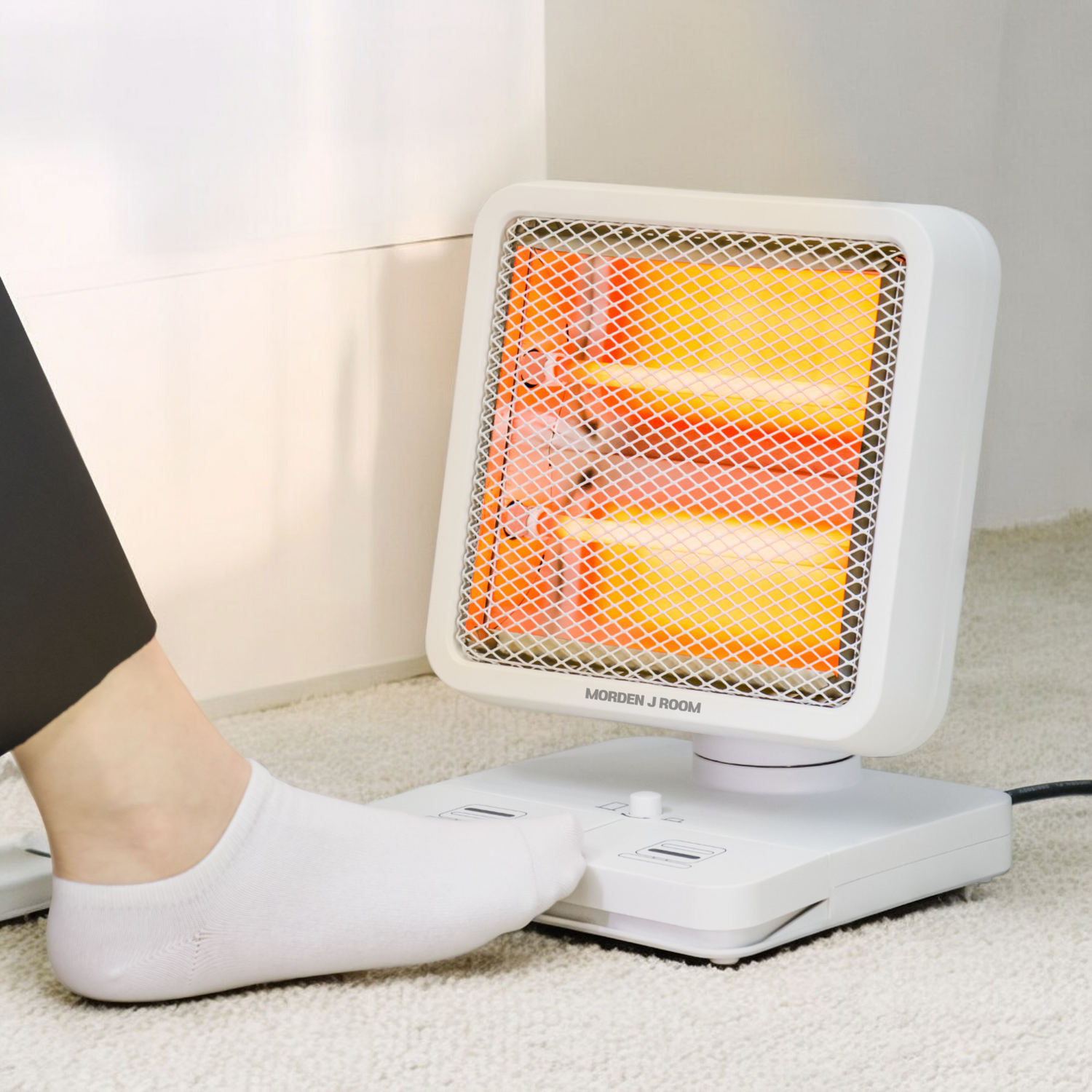 즉각적인 따스함, 모던제이룸 전기히터 난로로 시작하세요!