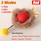 Plush 3 Modes Red