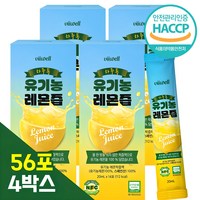 NFC착즙 스퀴즈드 레몬즙 100%, 4박스, 280ml