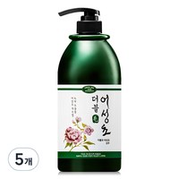 더블모 어성초 두피 샴푸 플로럴향, 1000ml, 5개