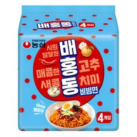 배홍동 비빔면 137g, 4개