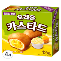 오리온 카스타드, 288g, 4개