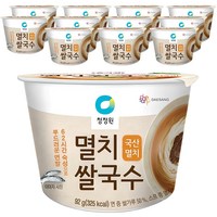 청정원 멸치 쌀국수, 92g, 12개