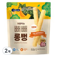 베베쿡 처음먹는 빼빼롱뻥, 단호박, 30g, 2개