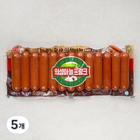 롯데햄 의성마늘 프랑크 소시지, 845g, 5개