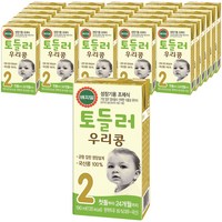 베지밀 토들러 우리콩 2단계 유아식 두유 190ml, 원액두유, 48개