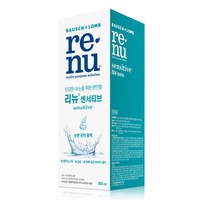 리뉴 센서티브 다목적 렌즈관리용액, 355ml, 1개