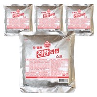 오뚜기 오쉐프 진한라면 스프, 285g, 4개