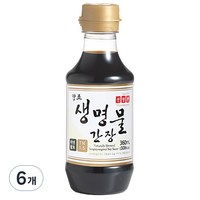 신앙촌 양조 생명물간장, 360ml, 6개